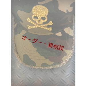 画像6: スカル迷彩キャップ　ダメージキャップ　トパーズ　メッシュタイプ