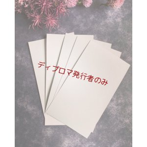 画像1: デコ用ライトシルバーラミネートシートポストカードサイズ 14.8cm×10cm. 5枚入り  (デコレーション用大)  ディプロマ発行者のみ