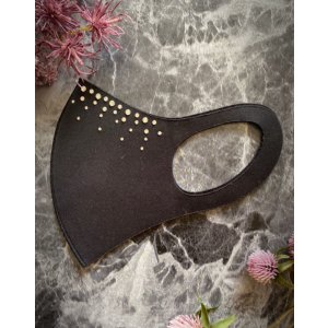 画像4: オーロラデコマスク ブラック ウレタン素材