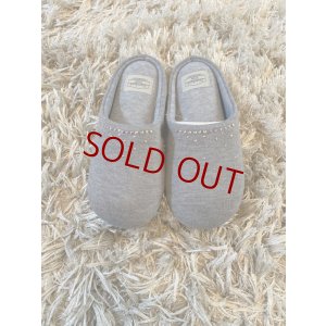 画像3: スワロフスキールームシューズ　グレー　23〜26cm