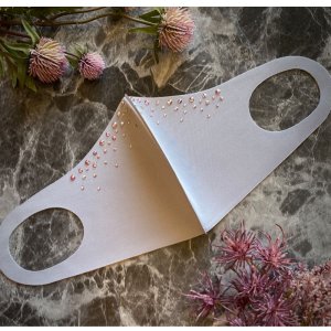 画像6: オーロラデコマスク ブラック ウレタン素材