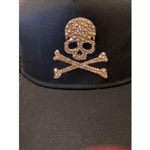 画像12: スカルキャップ ブラック クリスタルゴールデンシャドウ