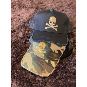 画像9: スカルキャップ ブラック クリスタルゴールデンシャドウ