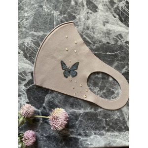 画像2: Butterflyデコマスク　スワロフスキー®︎・クリスタル使用