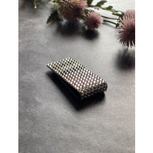 画像7: マネークリップ　ボーダー　クリスタルシルバー