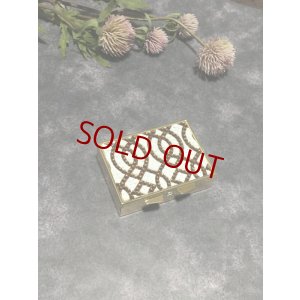 画像2: モロッカン柄　印鑑デコケース　ブラウン