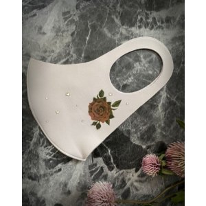 画像8: ローズ　デコマスク　　ウレタンマスク