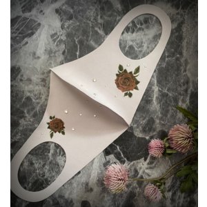 画像6: ローズ　デコマスク　　ウレタンマスク