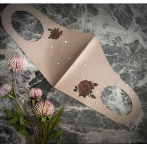 画像3: ローズ　デコマスク　　ウレタンマスク