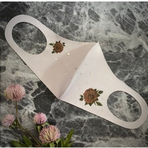 画像4: ローズ　デコマスク　　ウレタンマスク