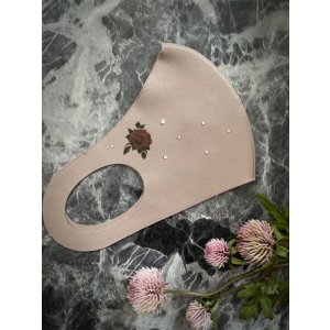 画像9: ローズ　デコマスク　　ウレタンマスク