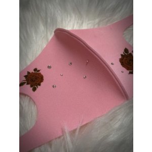 画像13: ローズ　デコマスク　　ウレタンマスク