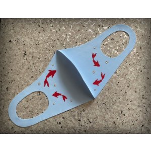 画像5: 金魚　〜KINGYO〜　マスク　　スワロフスキー®︎クリスタル