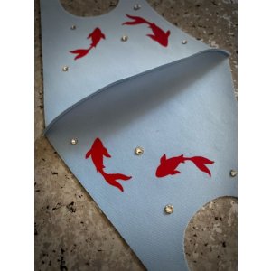 画像6: 金魚　〜KINGYO〜　マスク　　スワロフスキー®︎クリスタル