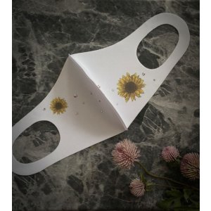 画像7: ひまわり　デコマスク　スワロフスキー®︎クリスタル