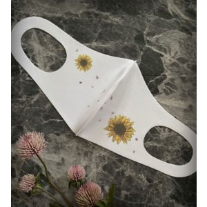 画像6: ひまわり　デコマスク　スワロフスキー®︎クリスタル