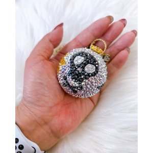 画像6: スカル&スター　クリスタルボール　スワロフスキー®︎クリスタル　　60mm