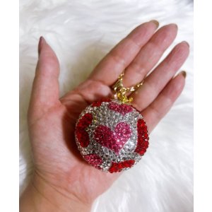 画像4: クリスタルボール ハート 60mm   スワロフスキー®︎クリスタル