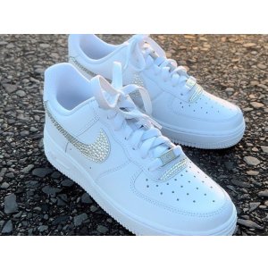 画像21: Nikeエアフォース 1 スワロフスキー®︎クリスタル使用