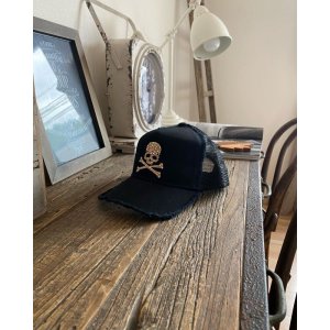 画像6: スカルキャップ ブラック クリスタルゴールデンシャドウ