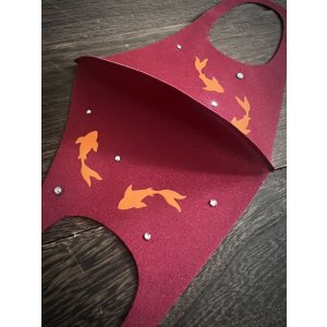 画像7: 金魚　〜KINGYO〜　マスク　　スワロフスキー®︎クリスタル