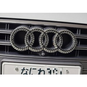 画像10: アウディ　エンブレム　(カバー) スワロフスキー®︎クリスタル