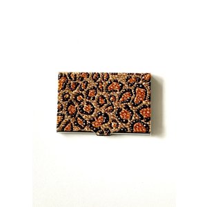 画像7: ヒョウ柄(レオパート柄)名刺入れ　カードケース