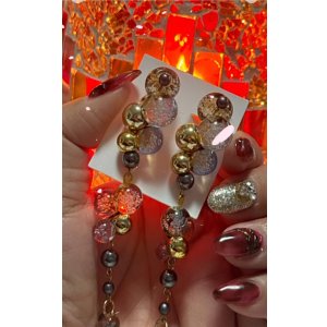 画像1: ピアス　　ネクターの雫 －Ambrosial Drops－