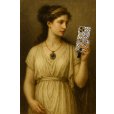 画像2: アリアドネの秘宝（Ariadne’s Treasure）モロッカン柄 セピア色ビジュースマホカバー　全機種対応 (2)