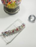 Celestia Amour（セレスティア・アムール） — 天の愛、ひとすじの輝き —　ガラスビジューのジュエリースマホケース