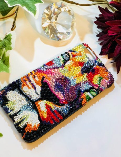 画像3: カラフルライオンのスマホケース (3)