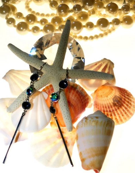 画像2: ピアス  碧い海の神話   (2)