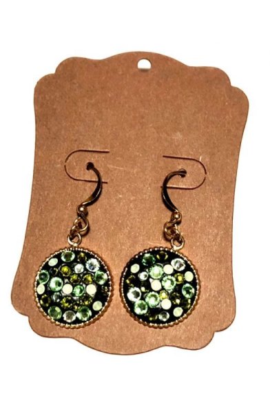 画像2: ピアス アイオロスの丘 グリーン (2)