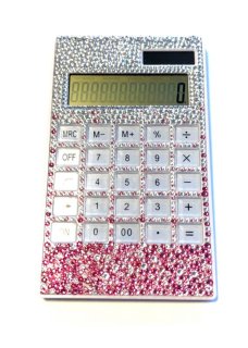 電卓】シンプルで美しいクリスタルスワロフスキーデコ計算機