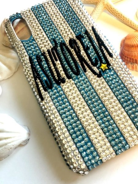 画像3: ストライプ ネーム入りスマホケース (3)