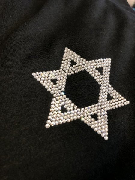 画像2: 6芒星 デコTシャツ  (2)