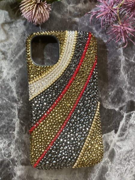 画像6: ゴージャスマーブル柄スマホケース (6)