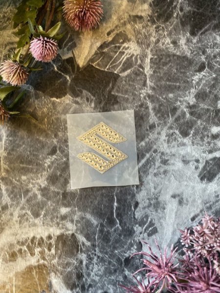 画像3: スズキ ステアリングエンブレム デコ シート (3)