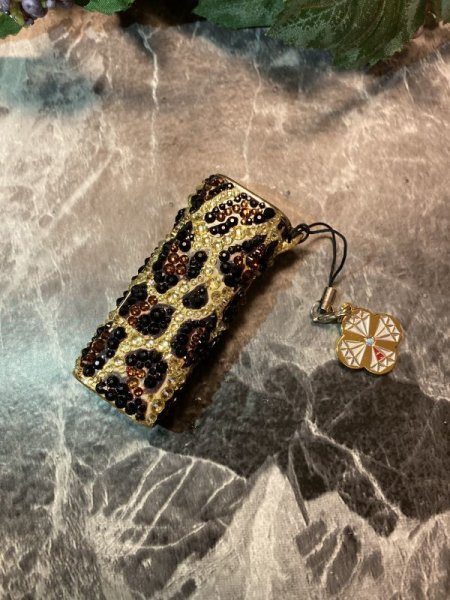 画像2: ヒョウ柄 ライターケース (2)