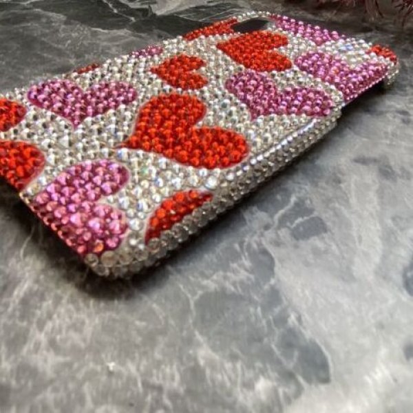 画像3: Kardia no Koigokoro 〜カルディアの恋心〜ハート柄のスマホケース (3)