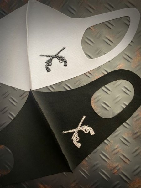 画像3:  Pistol    デコマスク ウレタンマスク (3)