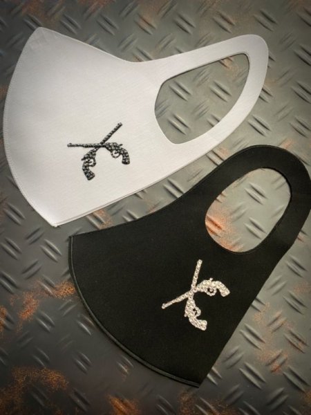 画像2:  Pistol    デコマスク ウレタンマスク (2)