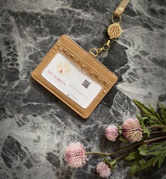 画像3: パスケースデコ スワロフスキー®︎・クリスタル使用 (3)