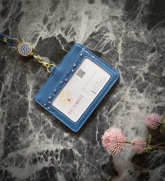 画像7: パスケースデコ スワロフスキー®︎・クリスタル使用 (7)