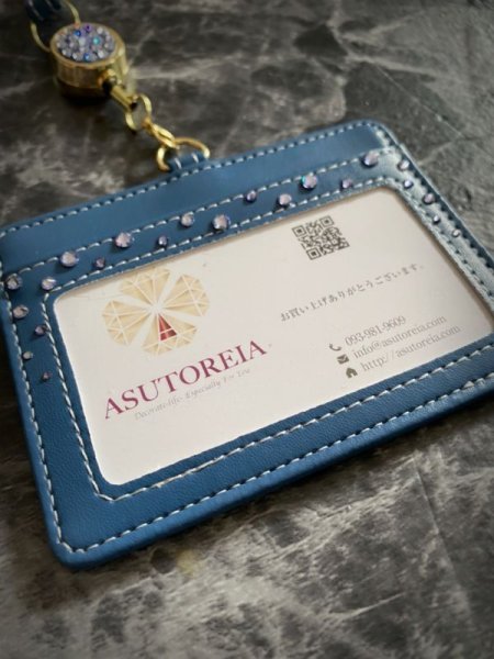 画像12: パスケースデコ スワロフスキー®︎・クリスタル使用 (12)