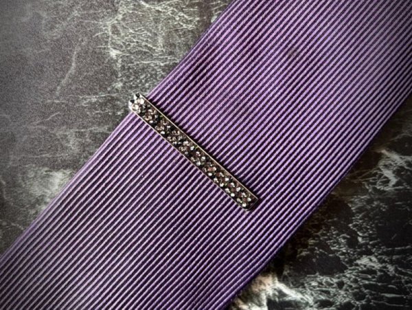 画像3: ネクタイピンデコ  スワロフスキー®︎クリスタル使用 (3)