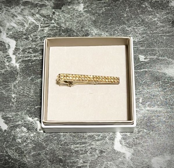 画像4: ネクタイピン  スワロフスキー®︎クリスタル使用 (4)