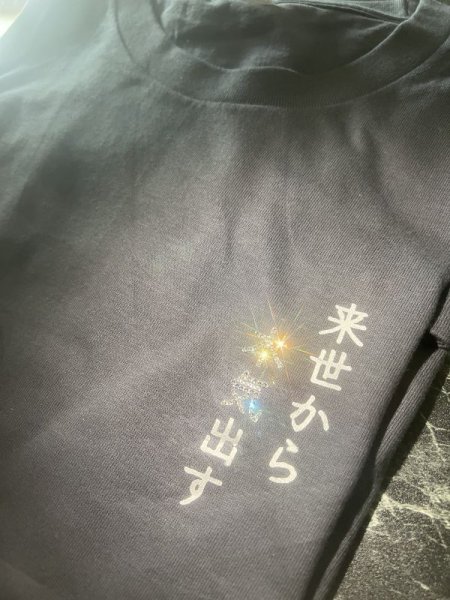 画像2: Tシャツ 来世は明日から  5.6オンス (2)