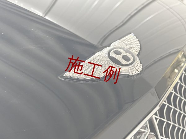 画像7: ベントレー BENTLEY コンチネンタル／LDY製 スワロフスキー®︎クリスタル ボンネットエンブレム（フロント、リアエンブレム）デコレーションのみ (7)