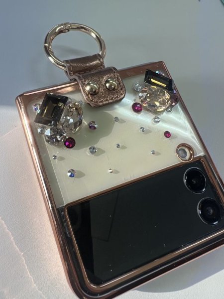 画像9: 魅惑のビジュー スマホケース GALAXY 折りたたみ   (9)